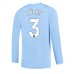 Manchester City Ruben Dias #3 Voetbalkleding Thuisshirt 2023-24 Lange Mouwen